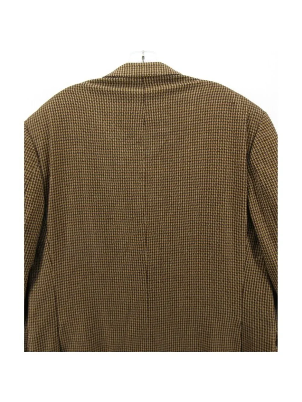 VTG Sport Coat 46 S Ermenegildo Zegna Cloth Blazer Tweed Houndstooth